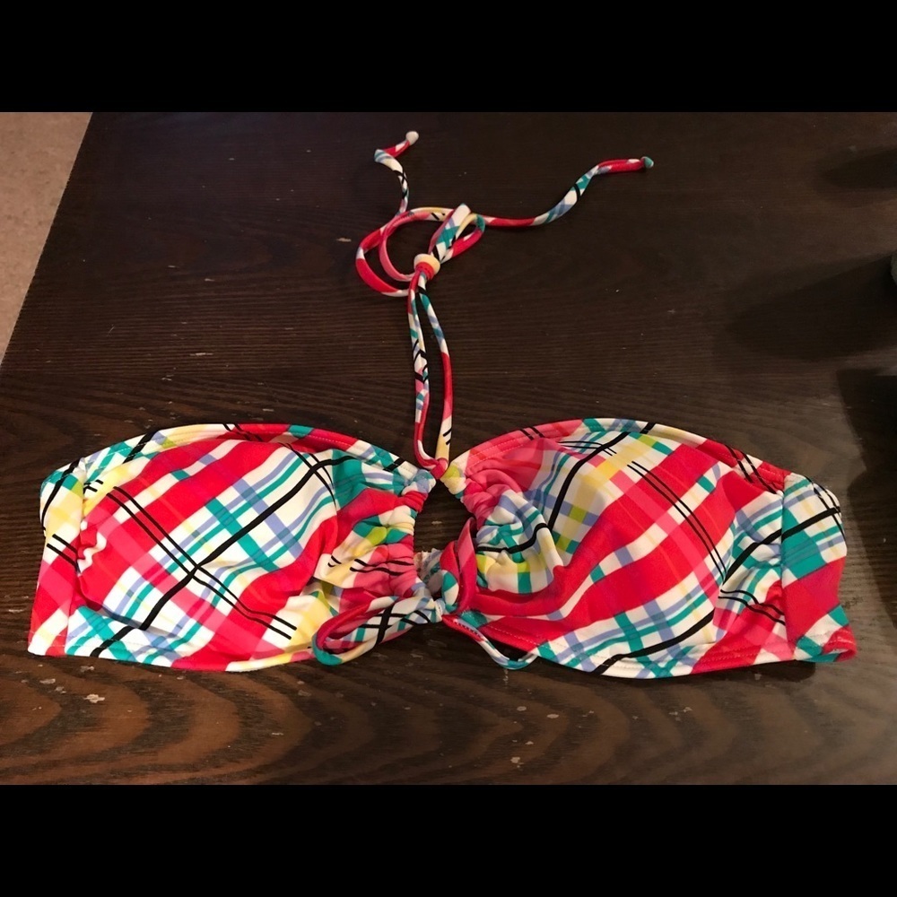 Colorful swim top